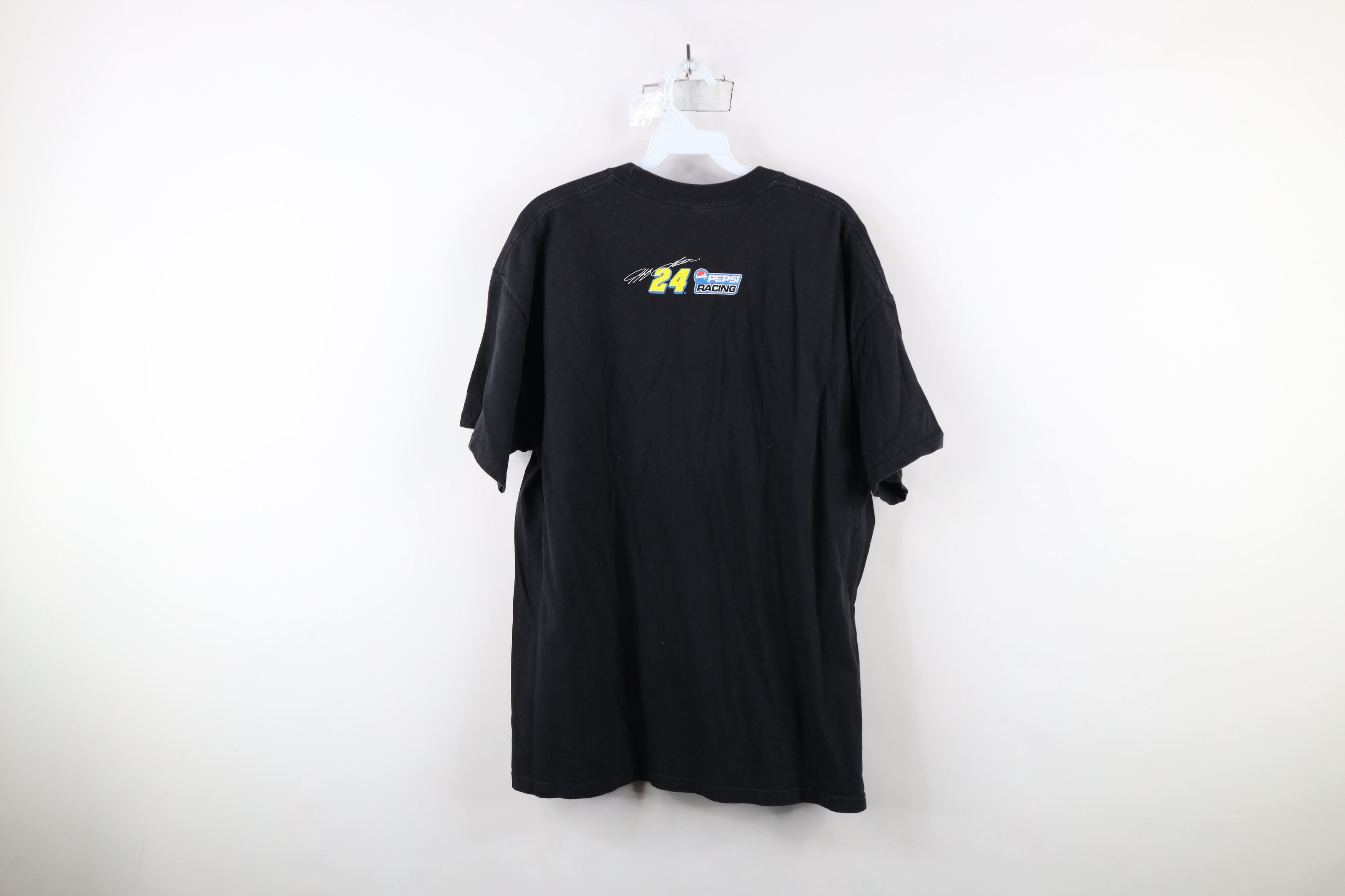 Vintage Vintage NASCAR Pepsi Jeff Gordon Racing T-Shirt Black Size US XL / EU 56 / 4 - 9 Thumbnail