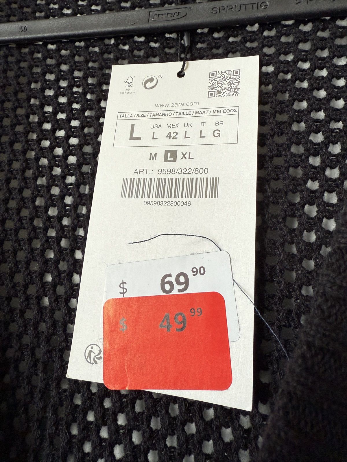 Zara Zara cardigan Size US L / EU 52-54 / 3 - 4 Thumbnail