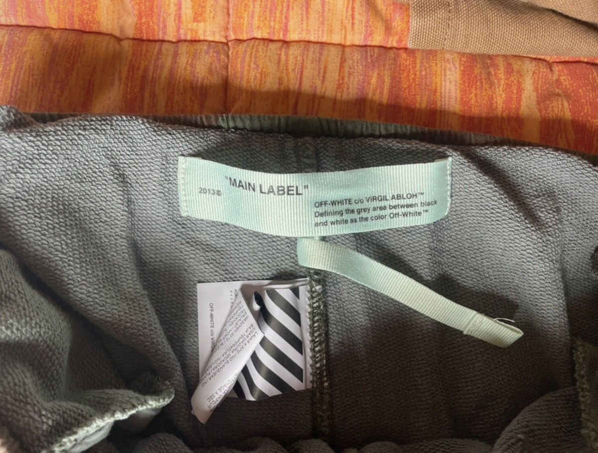 Off-White Off-White Camouflage Stencil Sweat Shorts Size US 30 / EU 46 - 5 Thumbnail