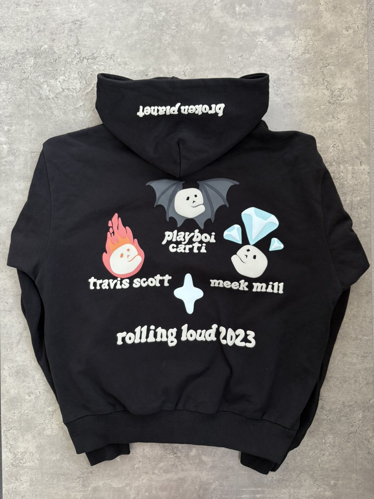 トップス Broken Planet Rolling Loud Hoodie Rolling loud Broken Planet hoodie | Depop