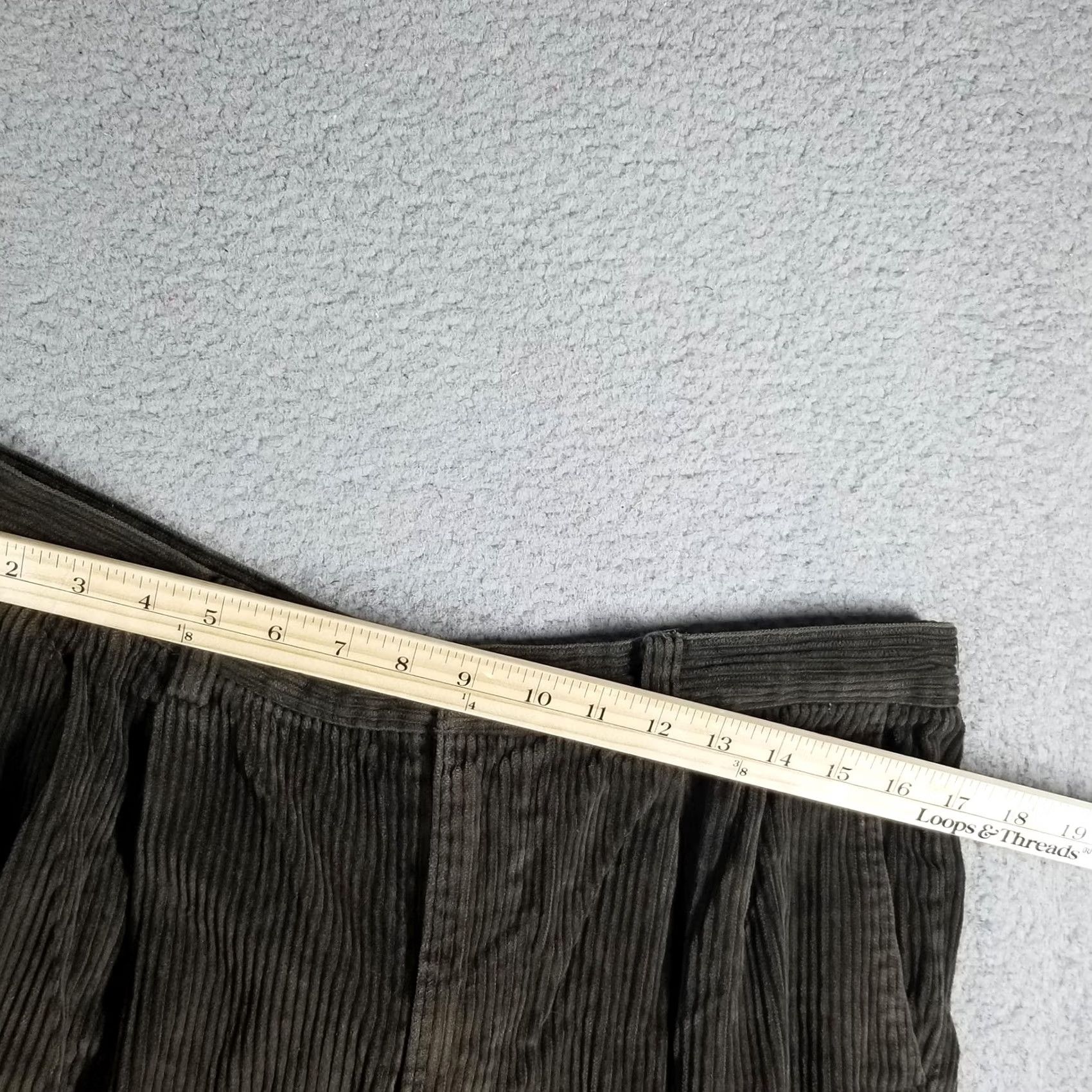 Gap VINTAGE Gap Wide Whale Corduroy Dress Pants Mens 36x32 Green Relaxed Fit Baggy Y2K Size US 36 / EU 52 - 5 Thumbnail