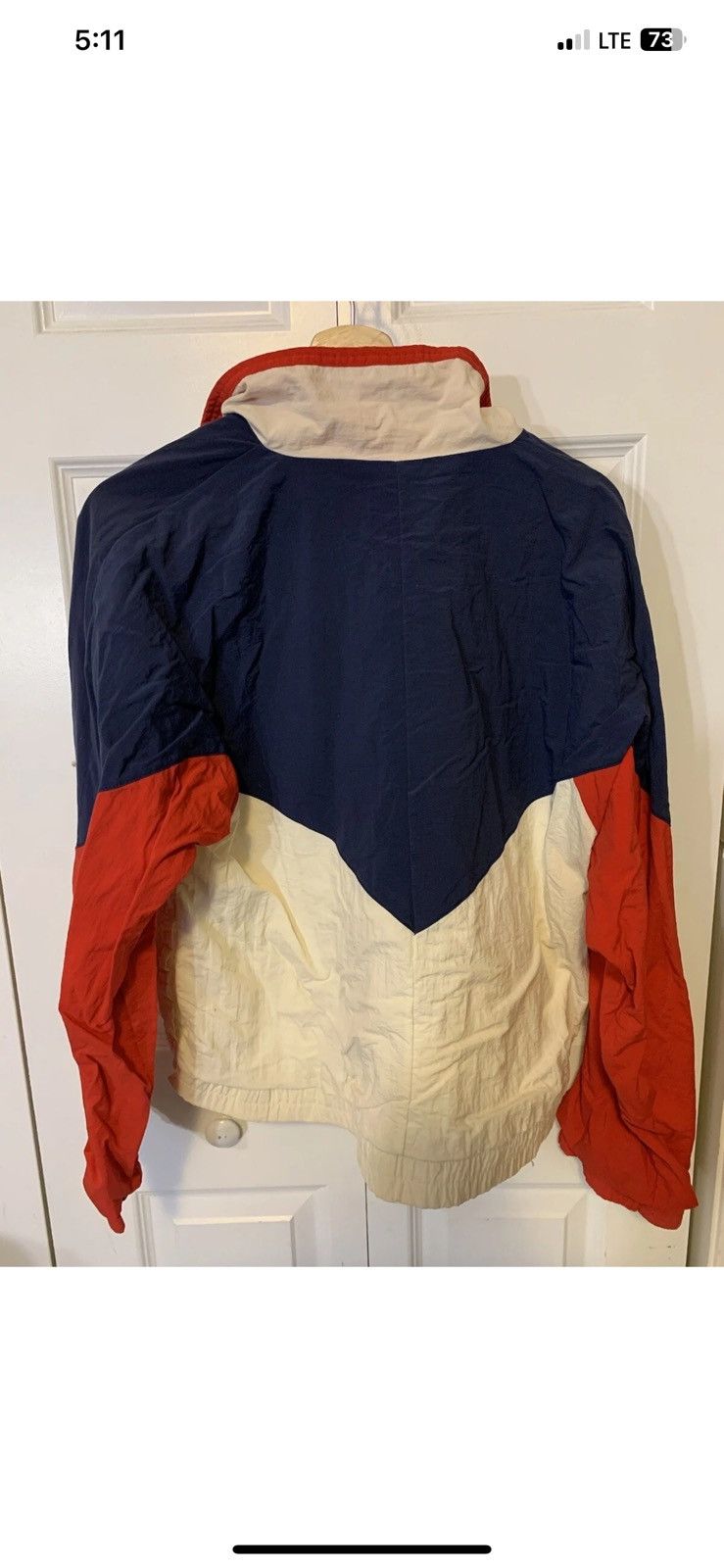Other Jimmy Connors mens sz M windbreaker jacket blue red white Size US M / EU 48-50 / 2 - 10 Thumbnail