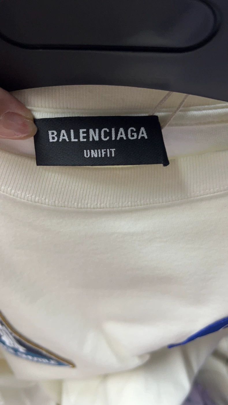 Balenciaga Balenciaga White NASA monogrammed crewneck T-shirt Size US XS / EU 42 / 0 - 2 Thumbnail