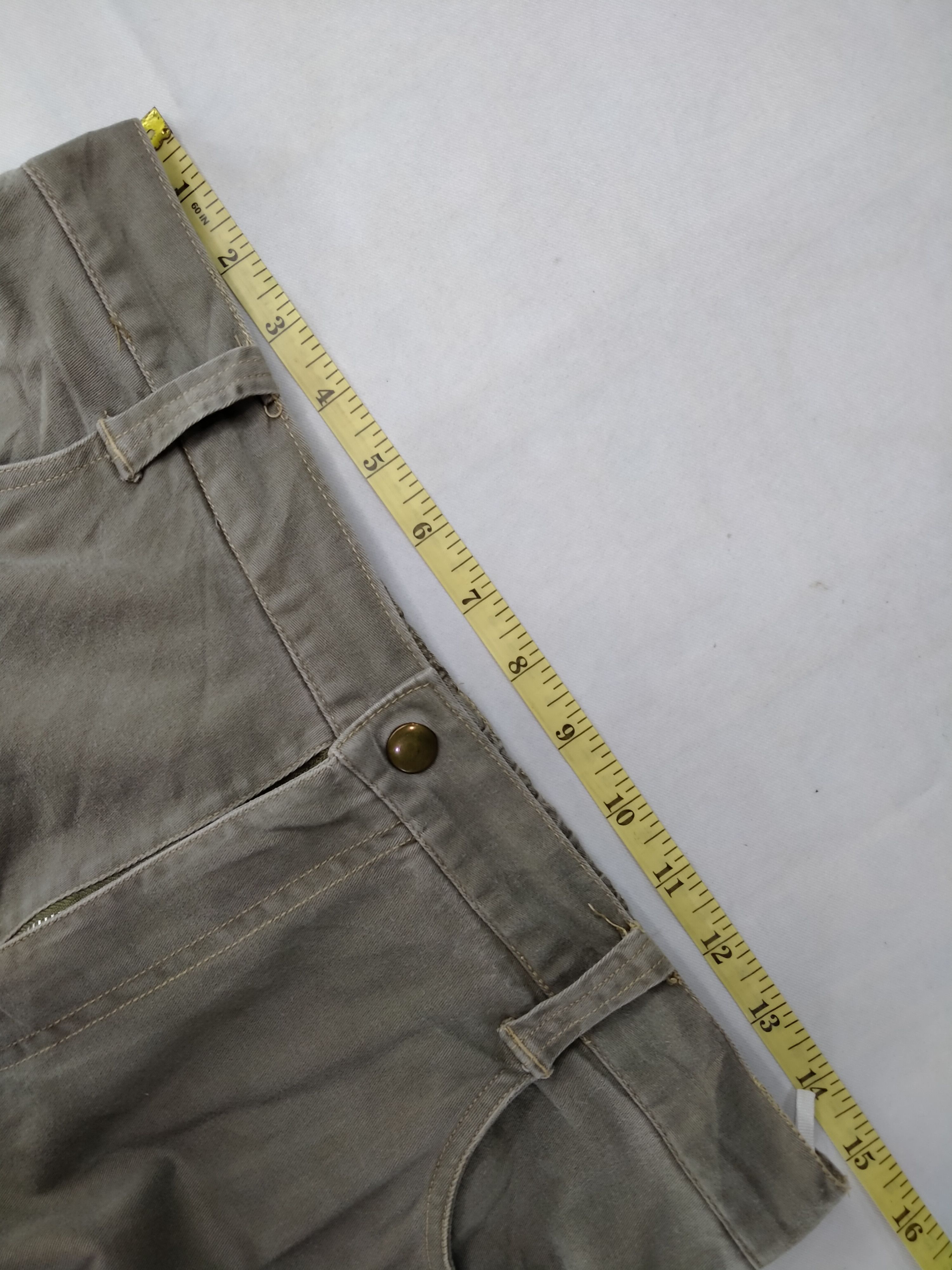 Japanese Brand Elastic/Drawstring Japanese Brand Cargo Pants 30x27 CP097 Size US 30 / EU 46 - 9 Thumbnail