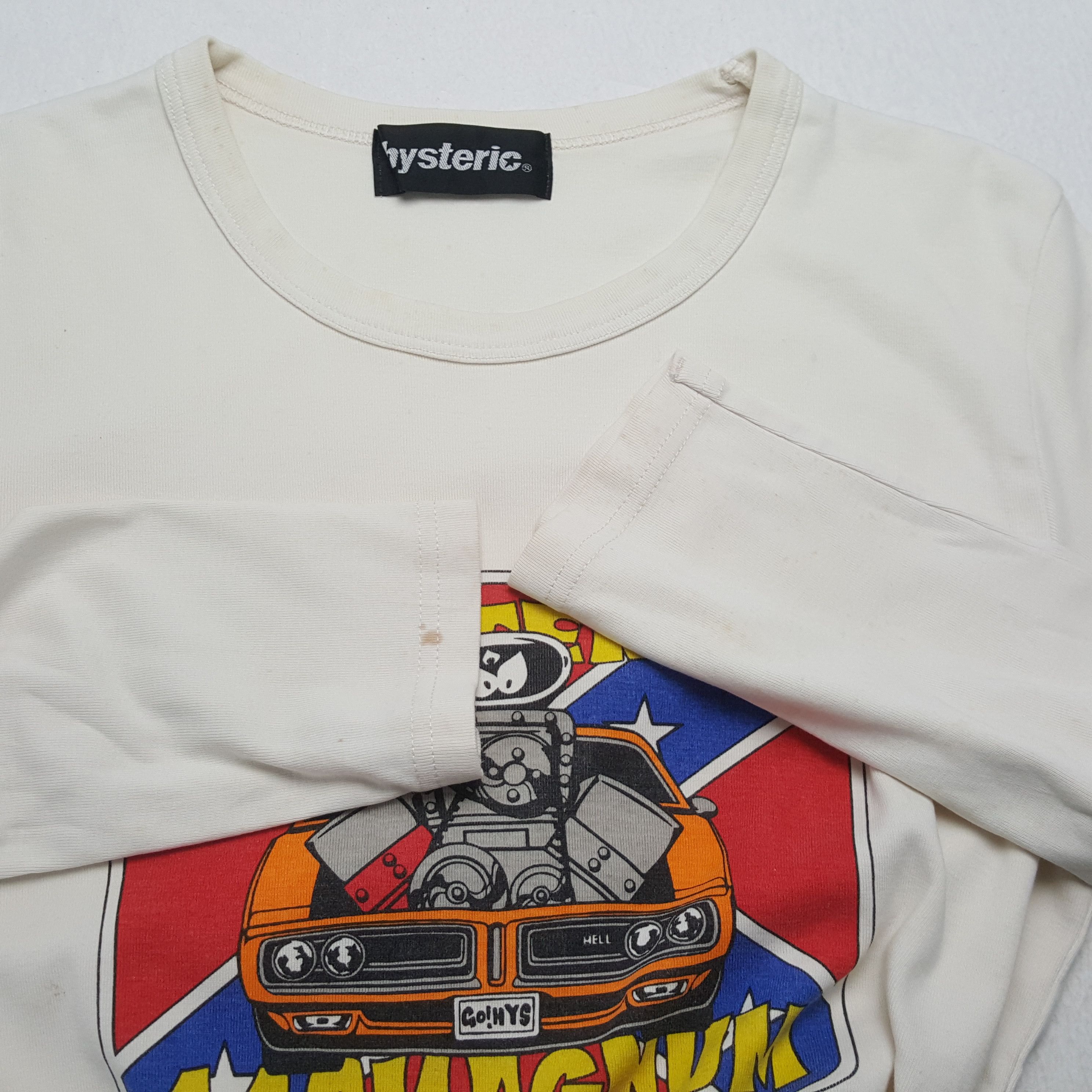 Hysteric Glamour HYSTERIC GLAMOUR Japanese Brand Long Sleeve Tshirt Size S / US 4 / IT 40 - 8 Thumbnail