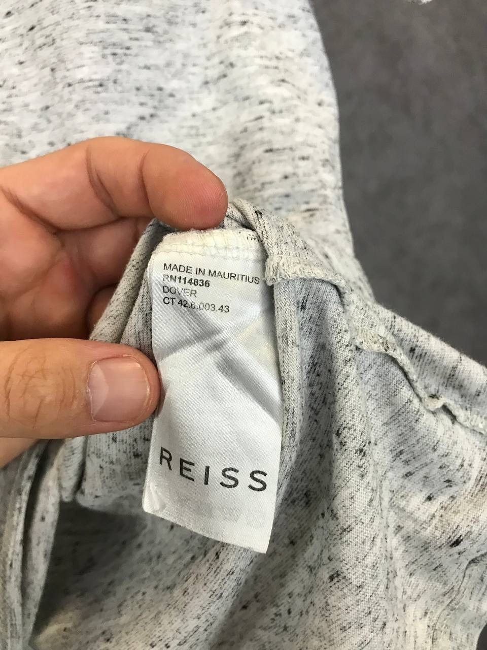 Reiss Reiss designer tee Size US S / EU 44-46 / 1 - 4 Thumbnail