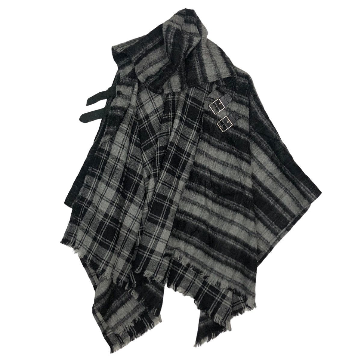 Japanese Brand VINTAGE ONEILL CLOAK OVERSIZED TARTAN DESIGN WOOL Size US L / EU 52-54 / 3 - 9 Thumbnail