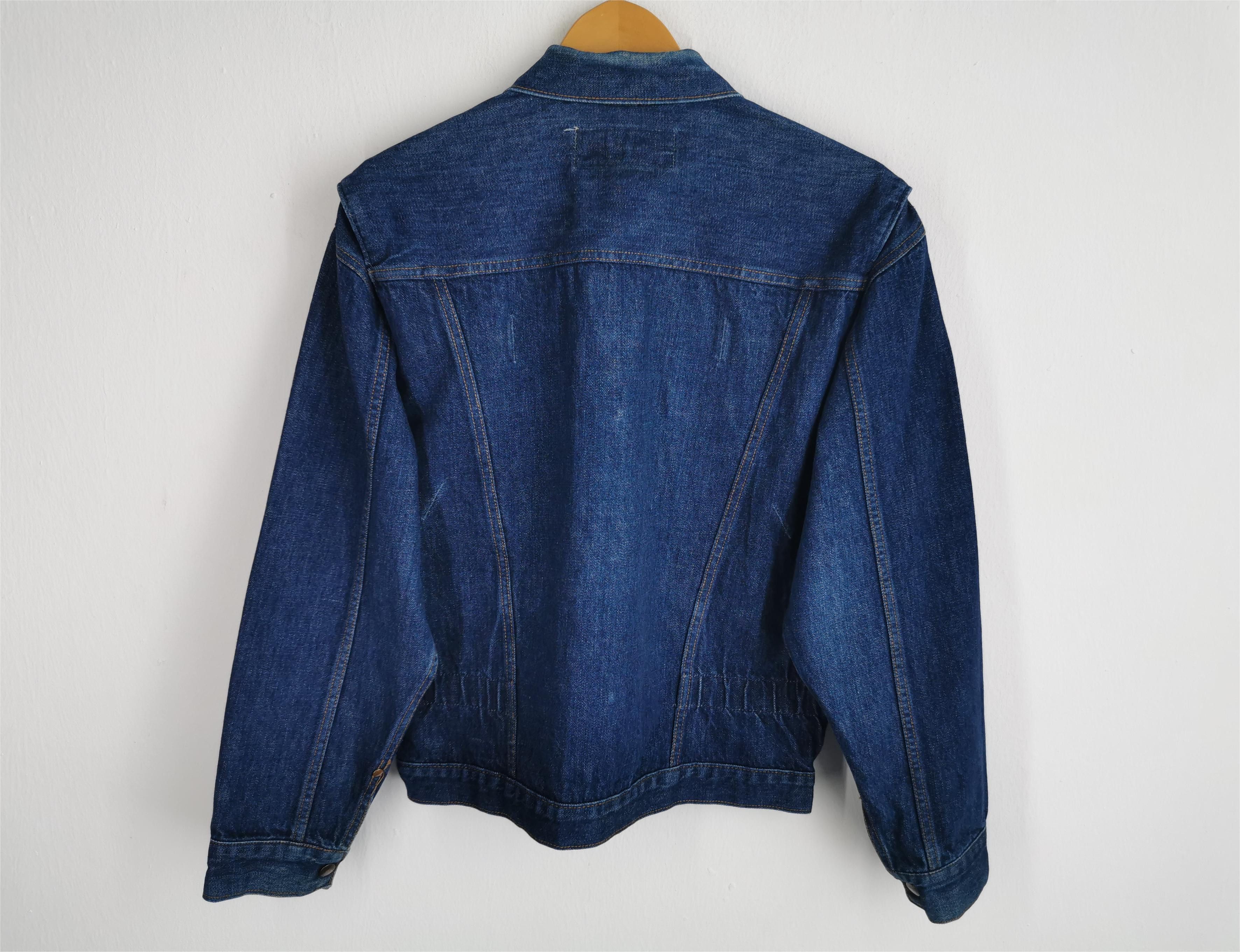 Wrangler Vintage 90s Wrangler Selvedge Denim Jacket Made In Japan Size US M / EU 48-50 / 2 - 2 Thumbnail