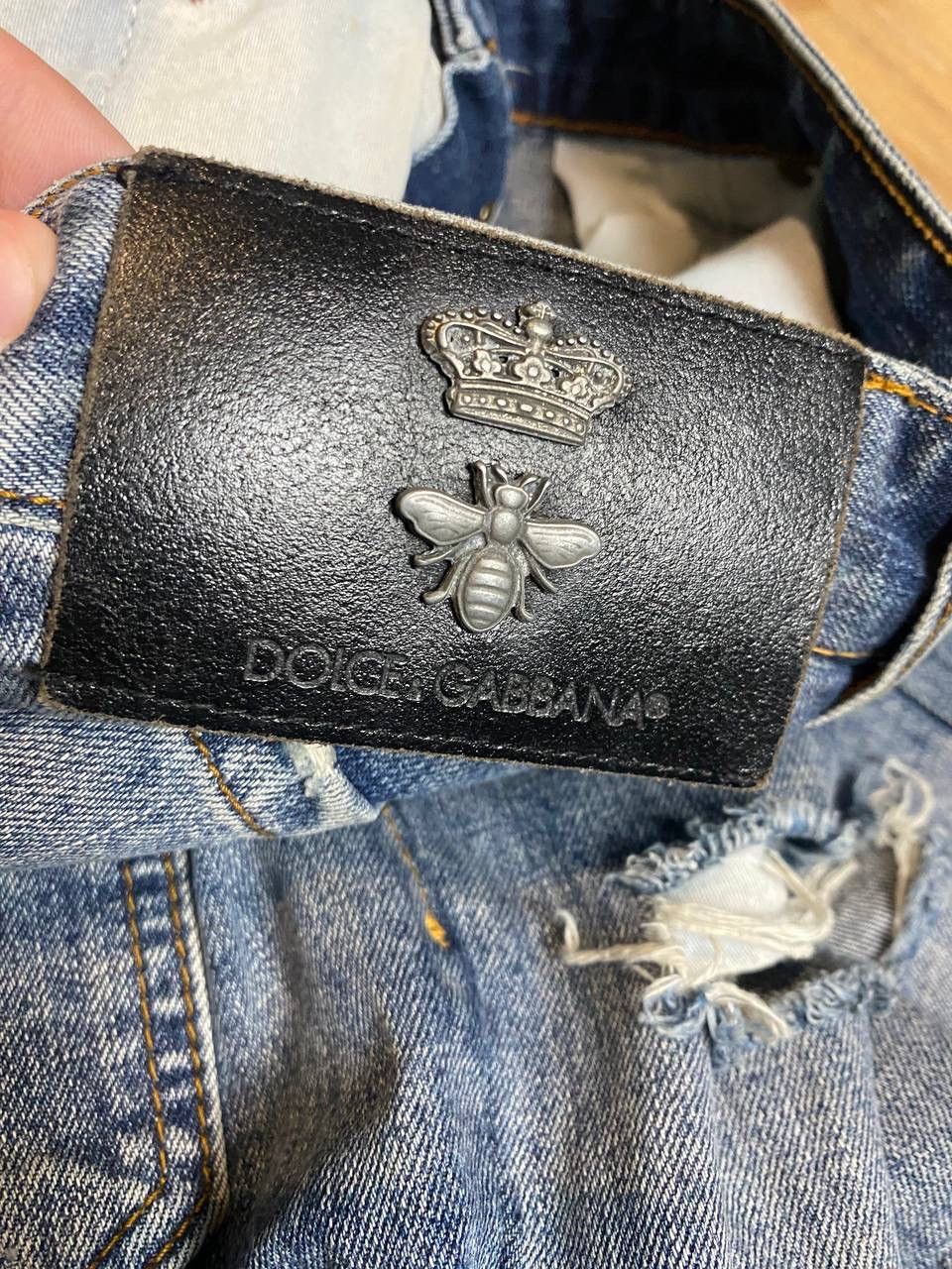 Dolce & Gabbana × Vintage Rare Vintage Luxury Jeans Dolce & Gabbana Avant-Garde Style Size US 32 / EU 48 - 6 Thumbnail