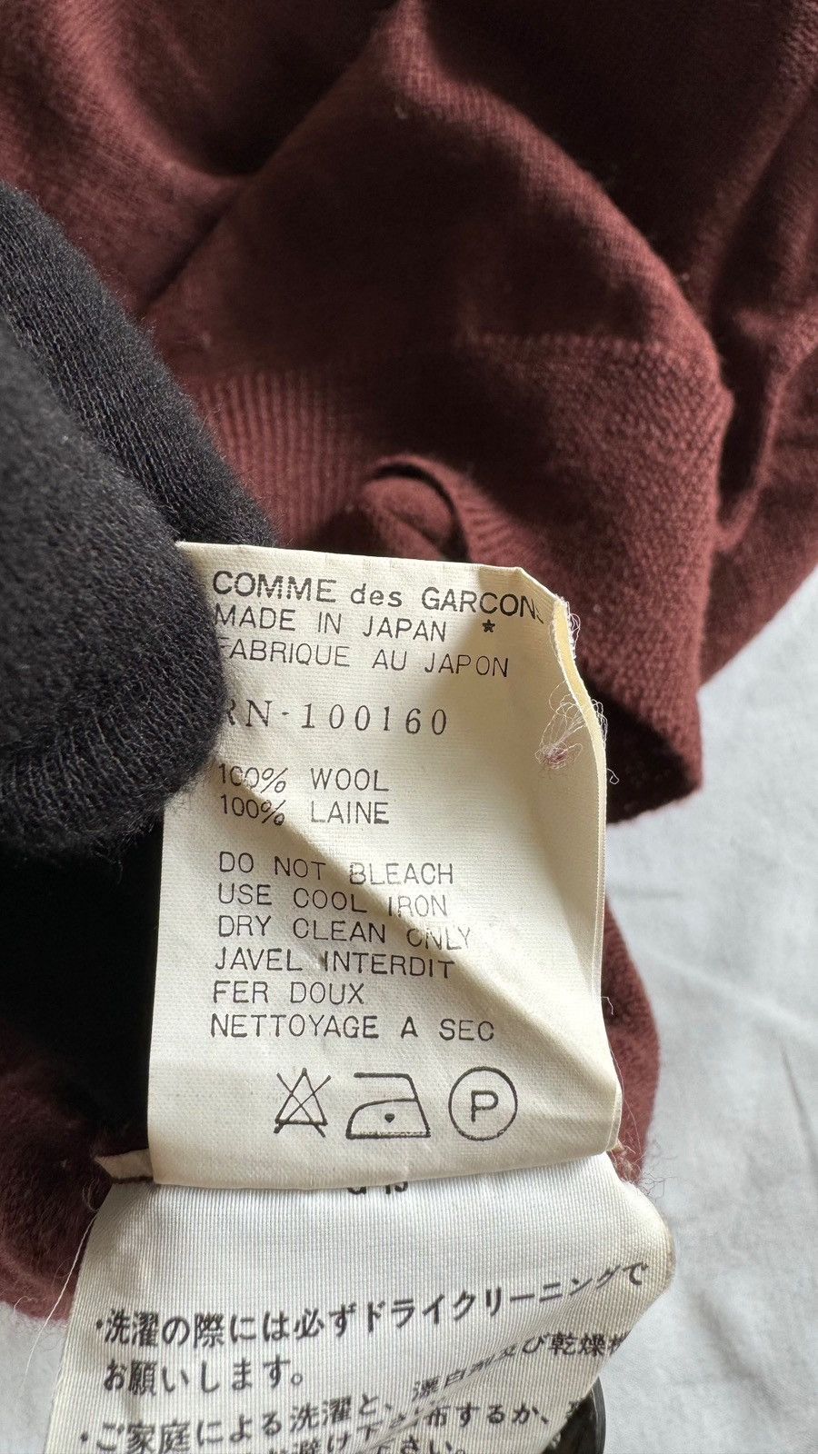 Comme des Garcons COMME des GARCONS Robe De Chambre Button Up Top Size XS / US 0-2 / IT 36-38 - 8 Thumbnail