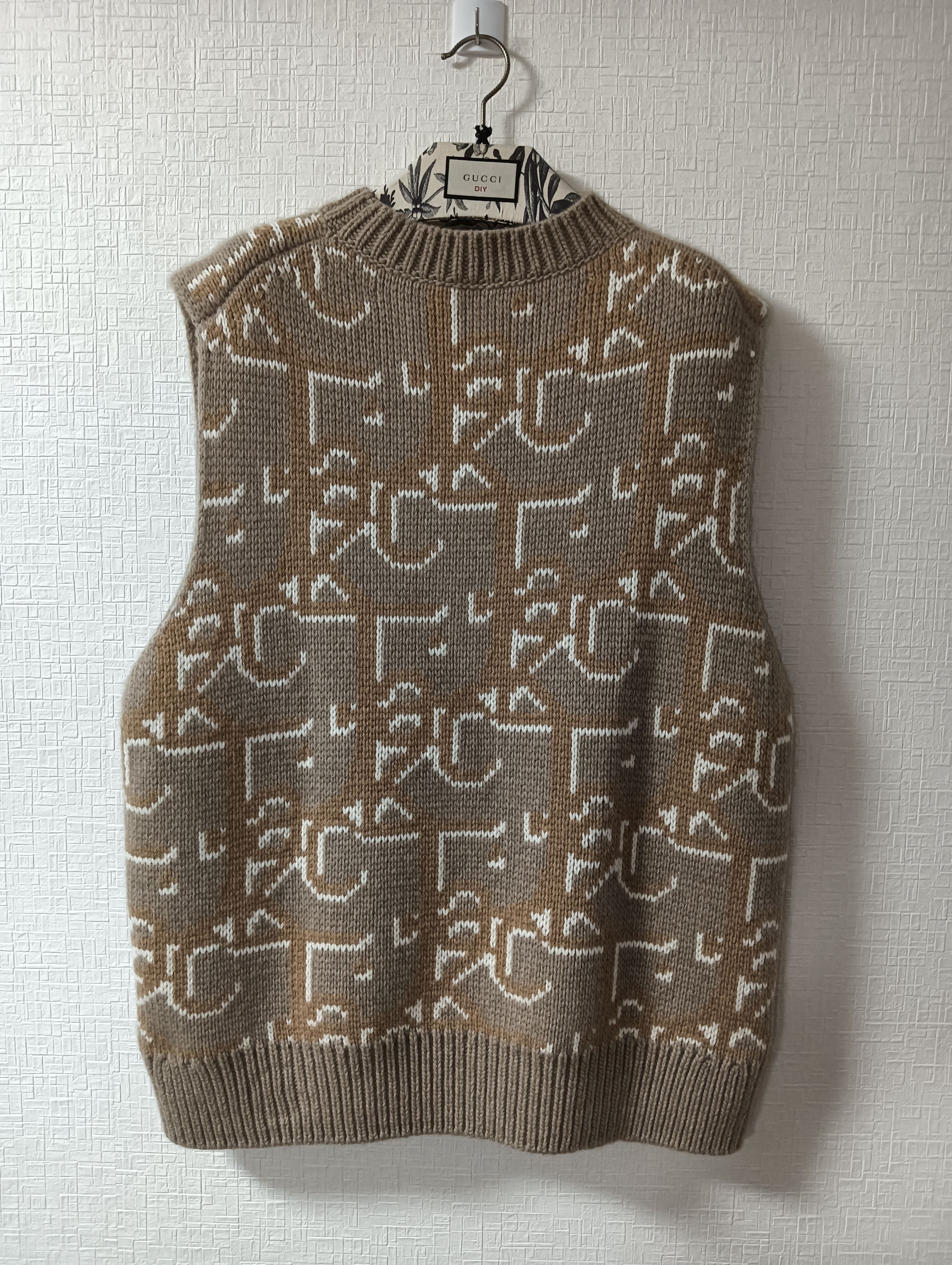 Dior × Travis Scott Cactus Jack Sleeveless Knit Vest Size US L / EU 52-54 / 3 - 2 Thumbnail