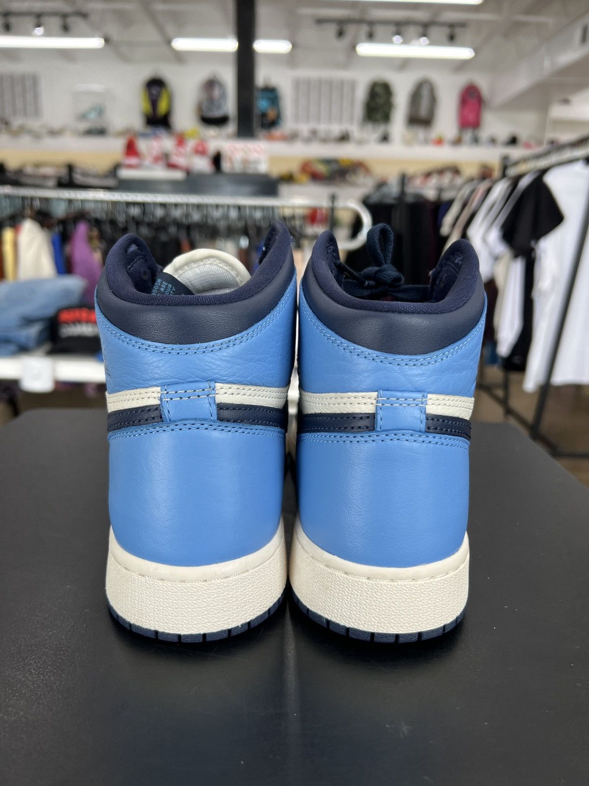 Jordan Brand × Nike Air Jordan 1 Obsidian Sz. 6.5Y (2019) Size US 6.5 / EU 39-40 - 5 Thumbnail