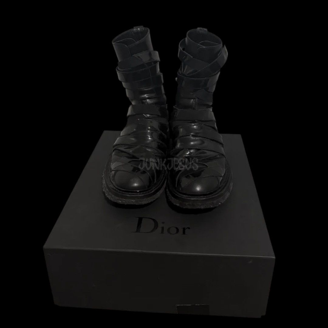 Dior Homme F/W 2008 “Lumiere Du Nord” Strap Boots