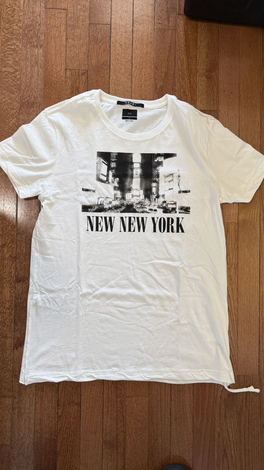 Ksubi Men’s Ksubi Off-White (Bone) New NYC T-Shirt - Medium Size US M / EU 48-50 / 2 - 1 Thumbnail