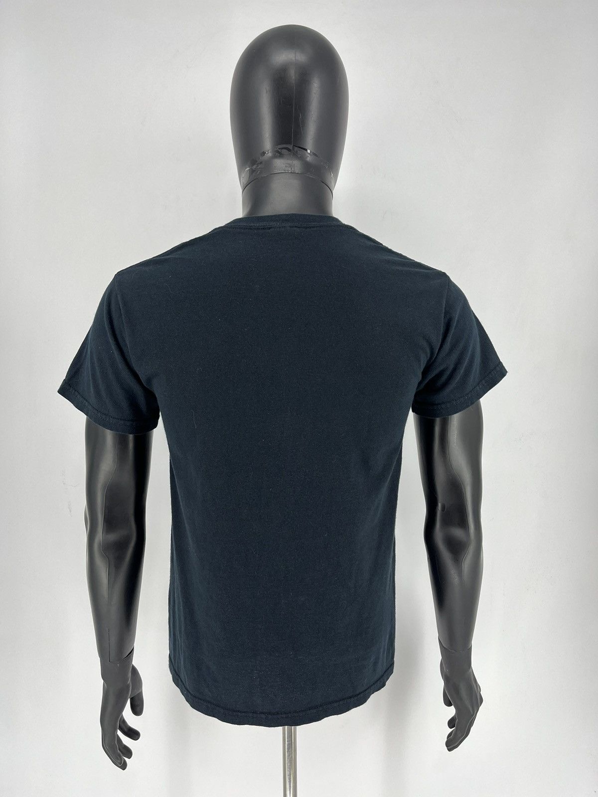 Japanese Brand × Vintage Gildan T-shirt With Skull Dub Reggae Hip-Hop Streetwear Styl Size US S / EU 44-46 / 1 - 7 Thumbnail