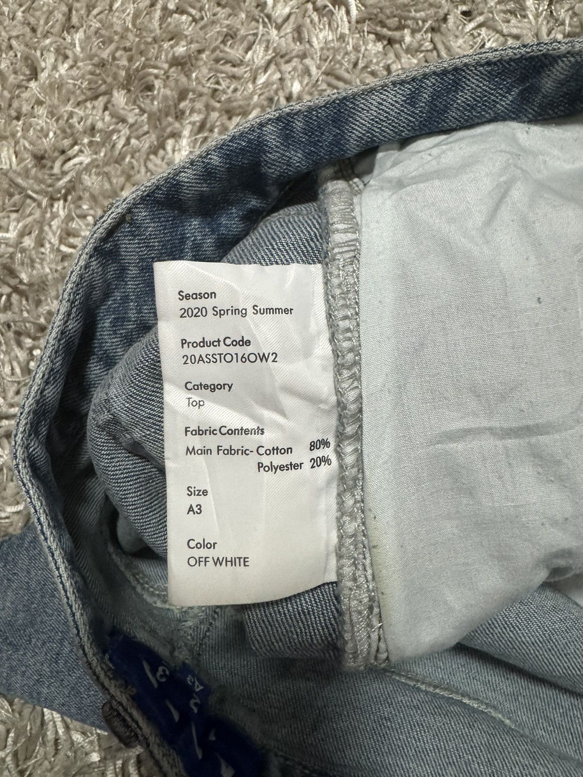 Ader Error ADER 123 SEASON 2020 SPRING SUMMER SHORT PANTS Size US 30 / EU 46 - 4 Thumbnail