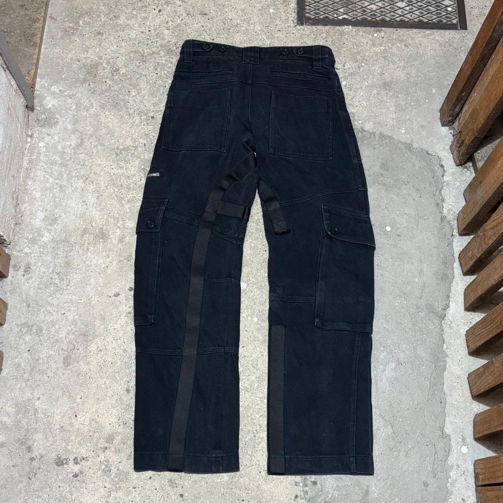 Dolce & Gabbana F/W 2003 Dolce Gabbana bondage cargo pants Size US 27 - 3 Thumbnail