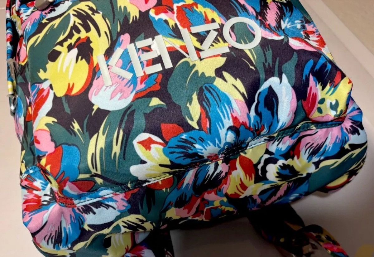 Kenzo RARE Limited Edition Kenzo x Vans Men's Floral Backpack Size ONE SIZE - 9 Thumbnail