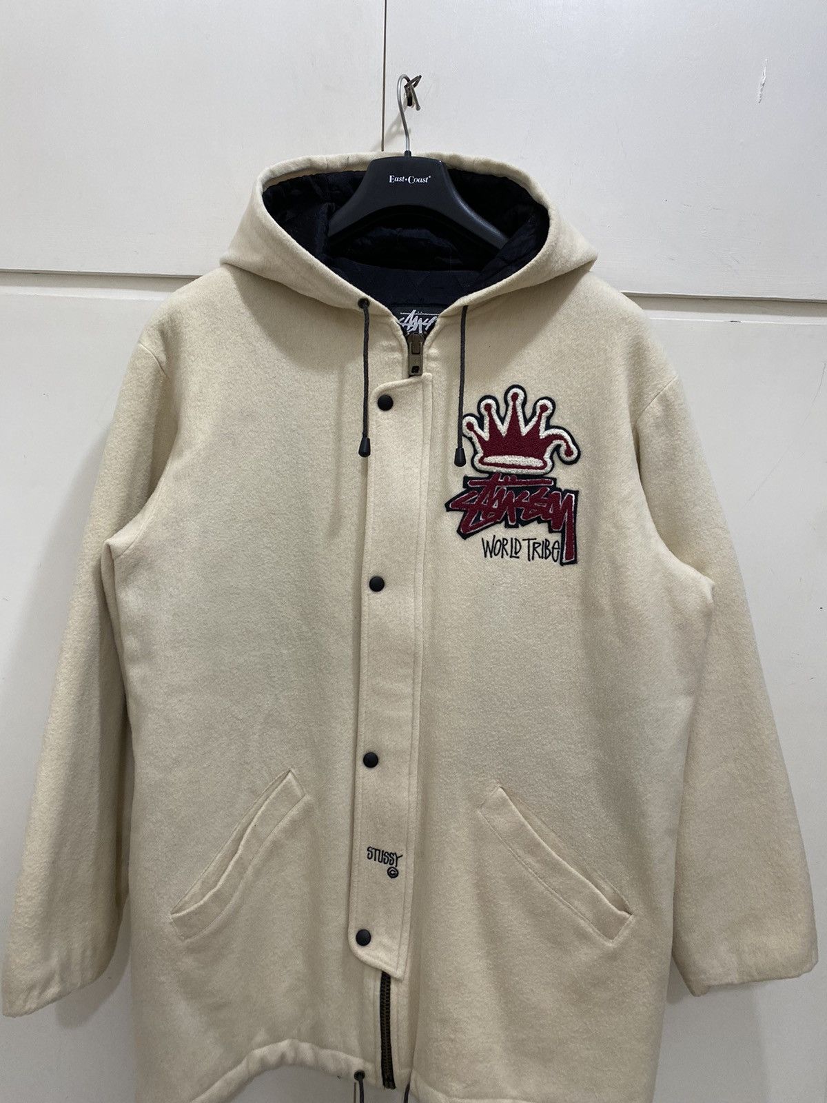 Stussy 1990 Vintage Stussy Varsity Burly Gear Parka, L, used, Size US L / EU 52-54 / 3 - 3 Thumbnail