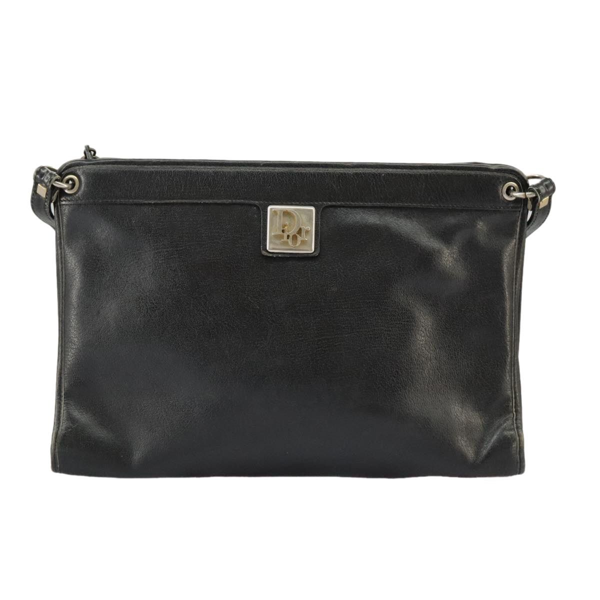 Dior DIOR Shoulder Bag Leather Black Size ONE SIZE - 2 Thumbnail