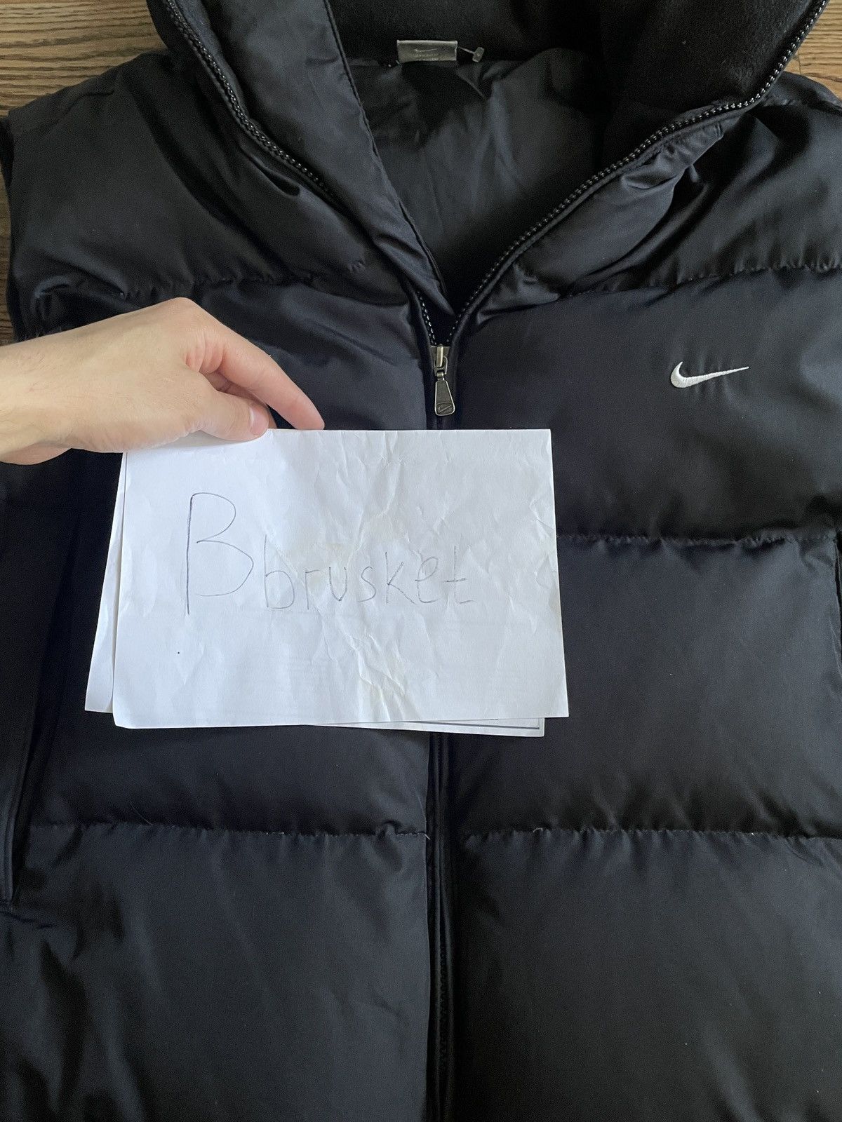 Nike × Vintage Vintage Nike down puffer vest nylon Y2K rare Size US L / EU 52-54 / 3 - 12 Thumbnail