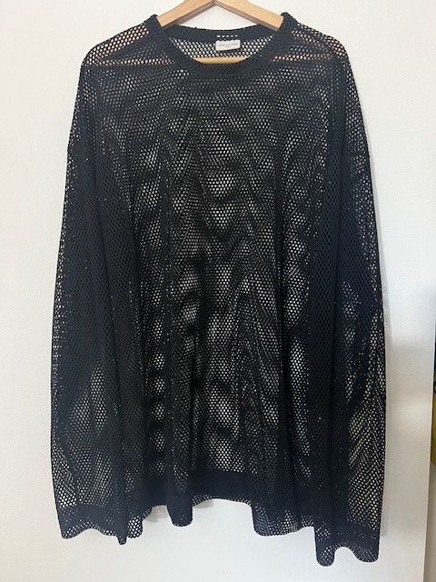 Dries Van Noten Mesh Oversized Top Size US L / EU 52-54 / 3 - 1 Thumbnail