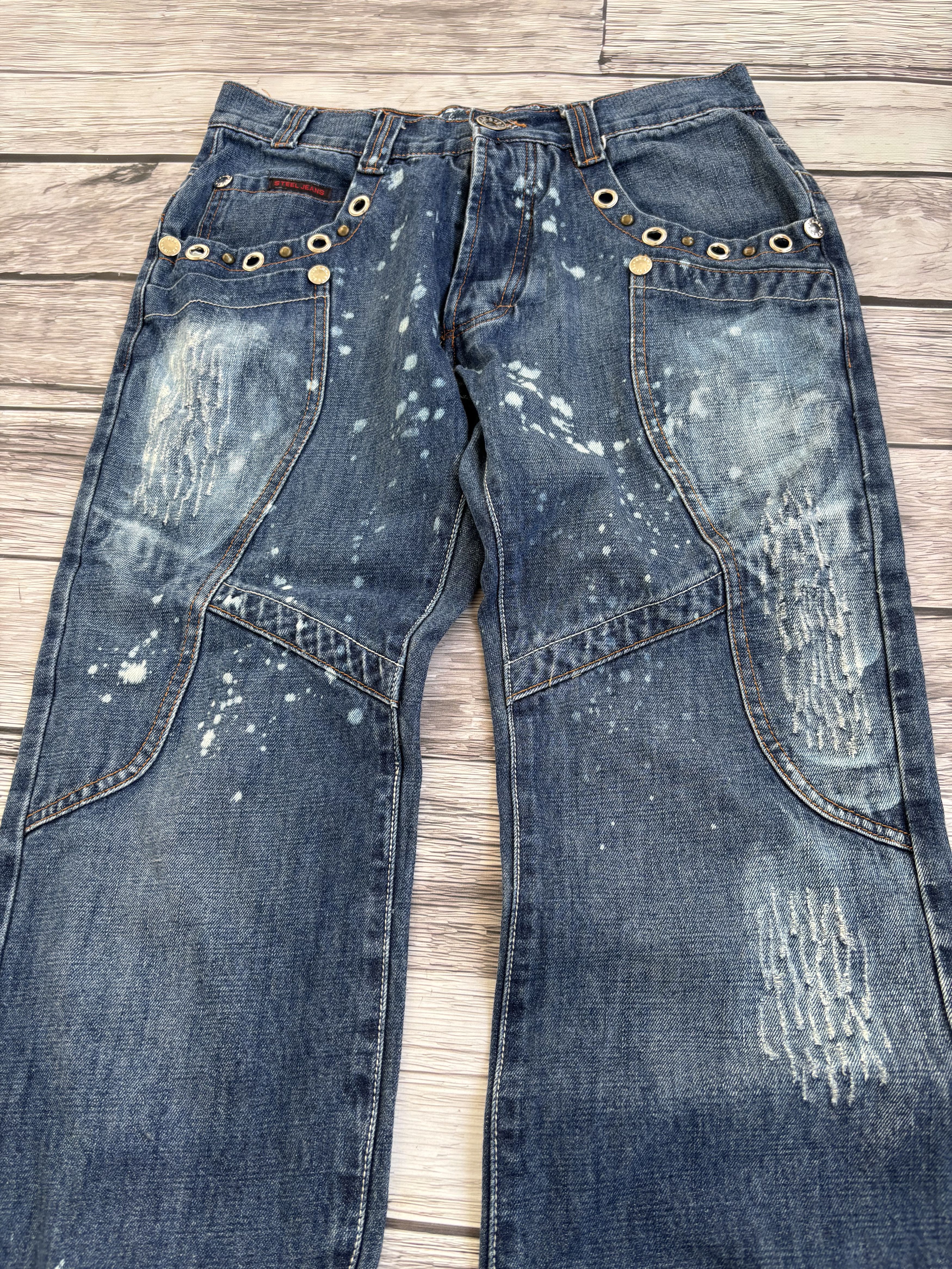 Hysteric Glamour VINTAGE BALENCIAGA MAISON MARGIELA STYLE JEANS 90s Size US 32 / EU 48 - 2 Thumbnail