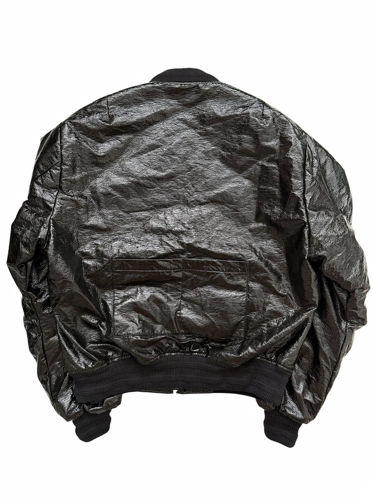 Walter Van Beirendonck Skeleton Rib Cut Out Bomber Jacket Size US M / EU 48-50 / 2 - 2 Thumbnail