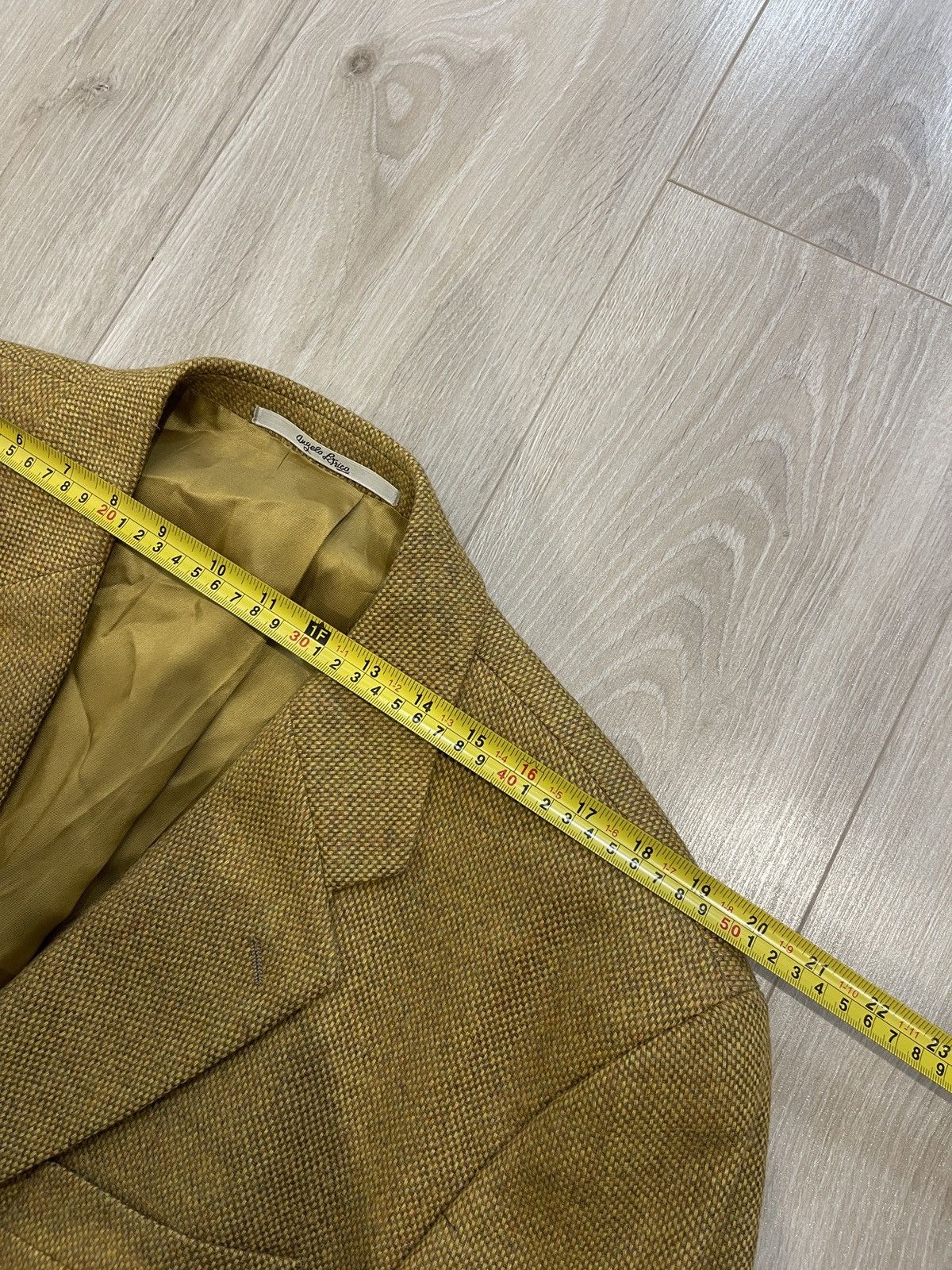Angelo Litrico Vintage blazer angelo litrico sport coat classic jacket wool Size 46L - 11 Thumbnail