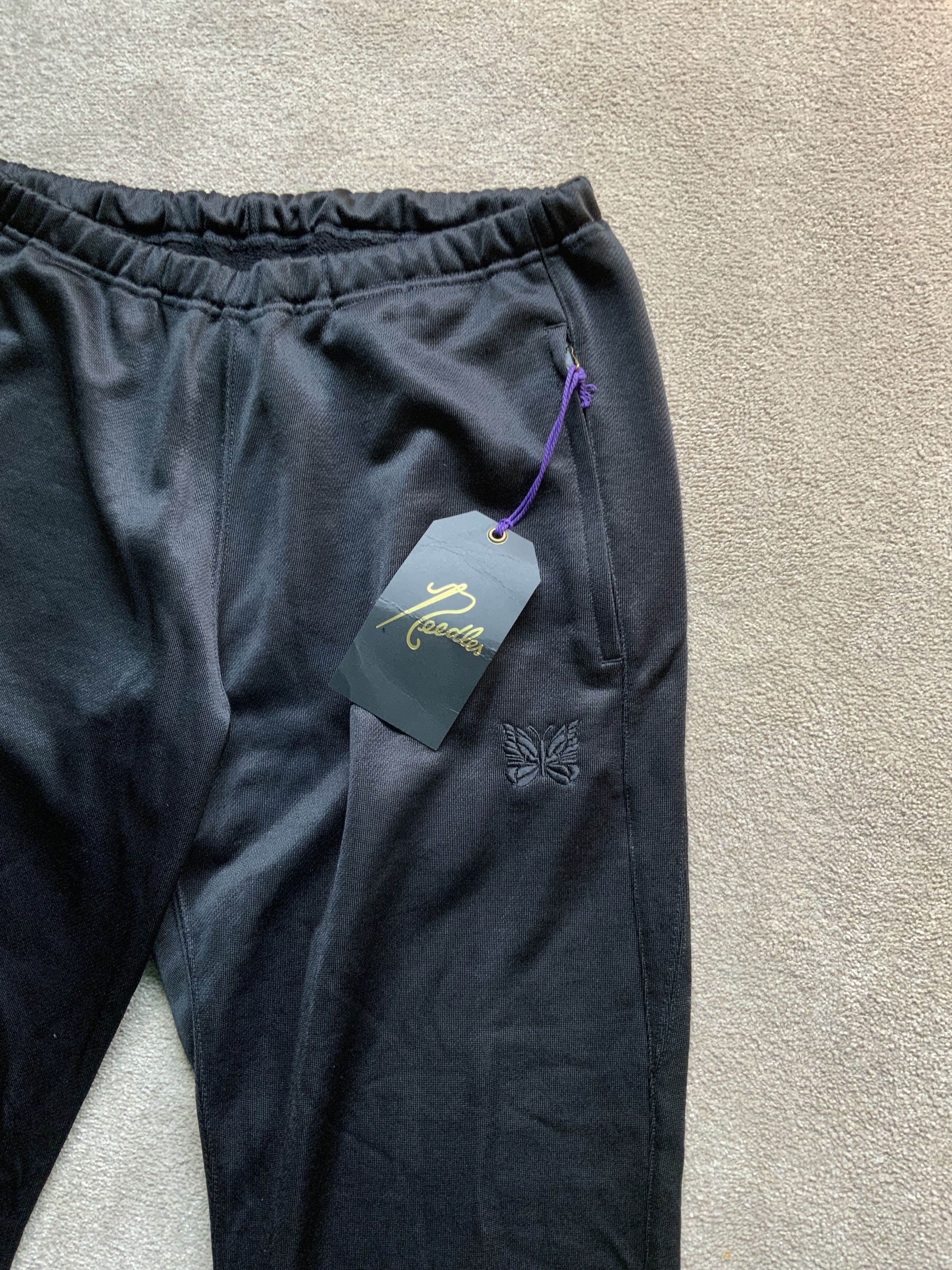 Needles Medium Needles black zip lounge pants joggers trousers Size US 31 - 4 Thumbnail