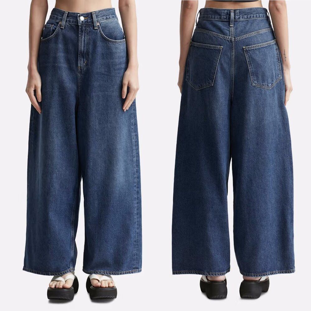 Agolde NWT New $248 AGOLDE Valeria Jeans Size 25 Size 25" / US 0 / IT 36 - 2 Thumbnail