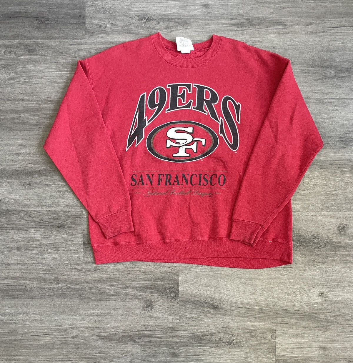 NFL Vintage 90’s Lee Sport “San Francisco 49ers” Sweater (Sz.XL) Size US XL / EU 56 / 4 - 1 Thumbnail
