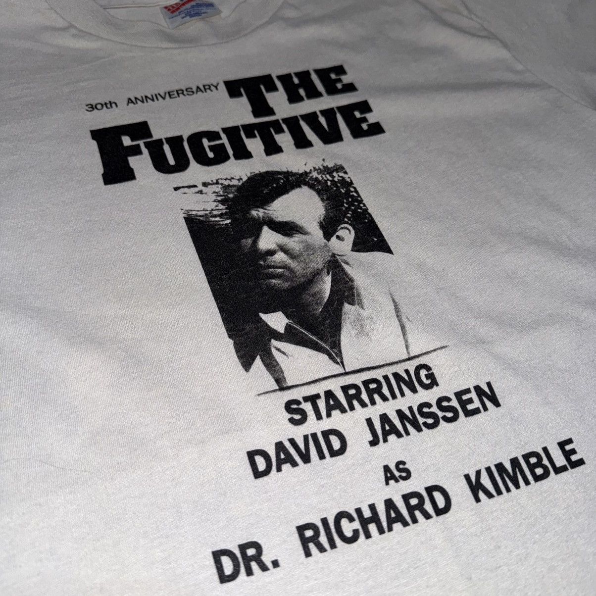 Warner Bros VINTAGE 90S THE FUGITIVE MOVIE TEE Size US M / EU 48-50 / 2 - 4 Thumbnail