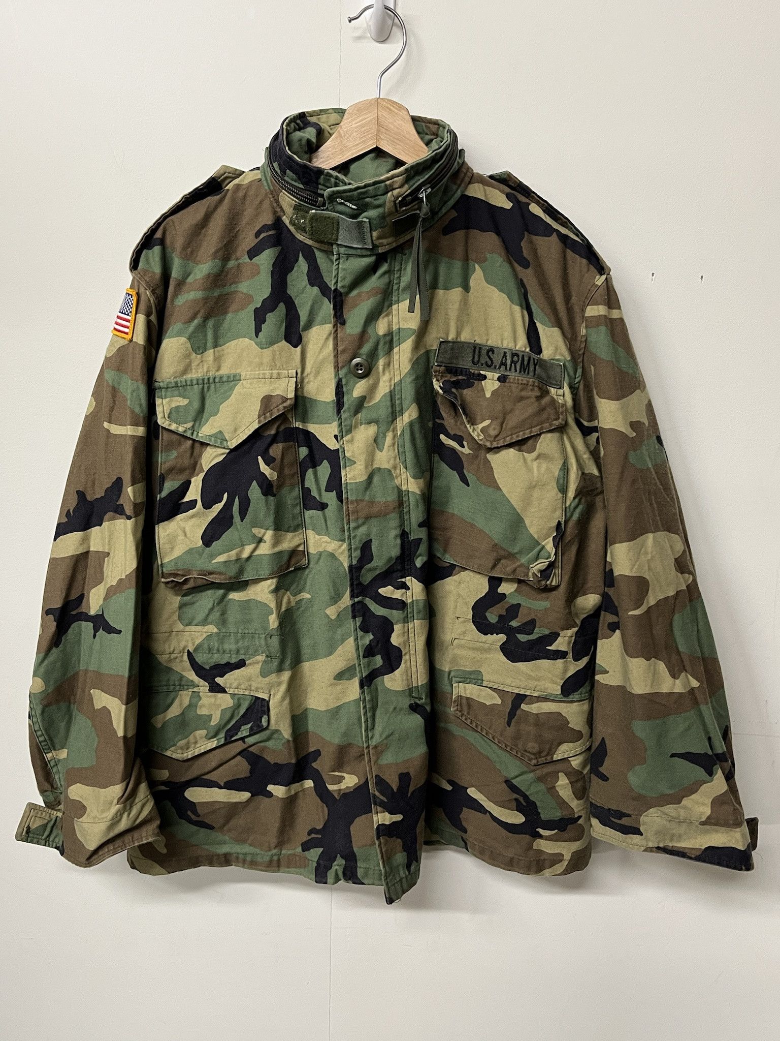 Vintage Vintage Us Army Desert Night Camo Fishtail Parka | Grailed