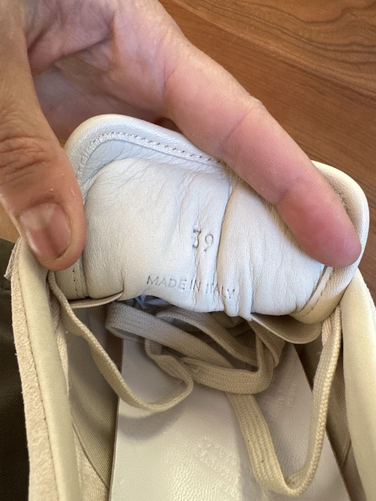 Maison Margiela MAISON MARGIELA White Replica Runner Sneakers Size US 6 / EU 39 - 9 Thumbnail