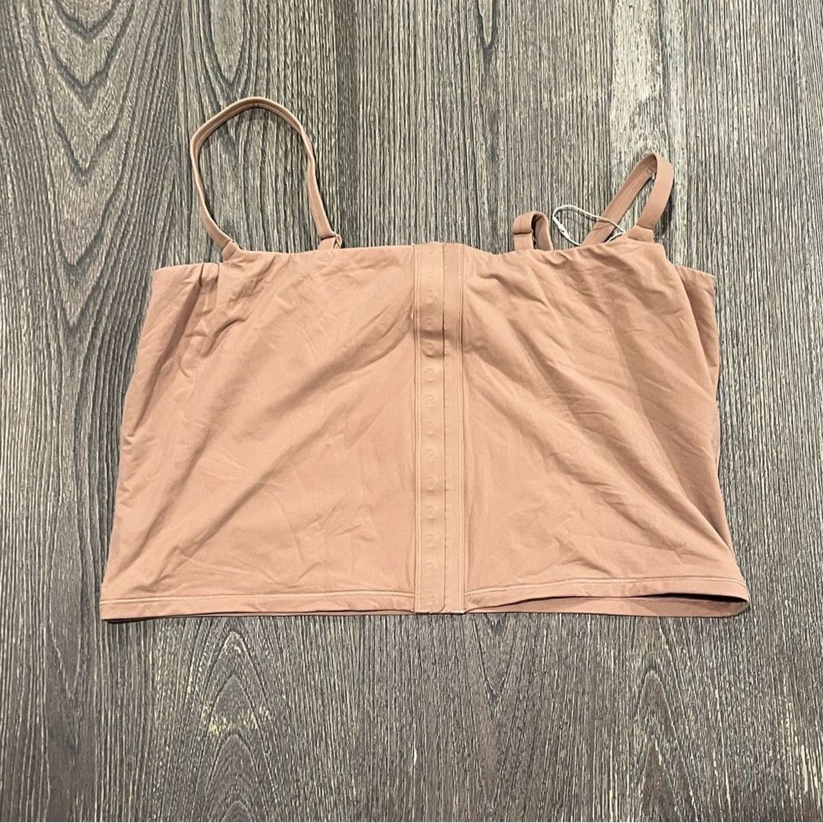 SKIMS NWT Skims Fits Everybody Adaptive Cami Crop Top Sienna 3X Size 3XL / US 20-22 - 1 Thumbnail