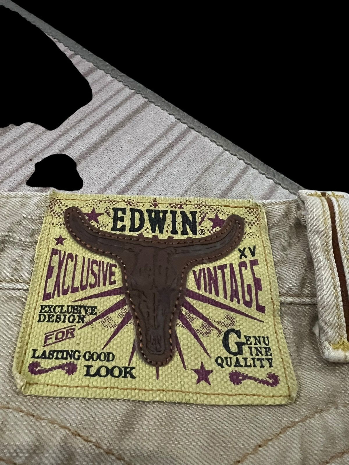 Edwin × If Six Was Nine × Seditionaries FLARE EDWIN EXCLUSIVE VINTAGE BUFFALO HEAD RARE JEANS Size US 31 - 9 Thumbnail
