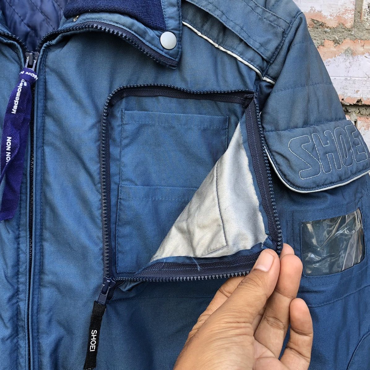 Sports Specialties Vintage SHOEI Thinsulate Rider Bomber Jacket Size US M / EU 48-50 / 2 - 15 Thumbnail