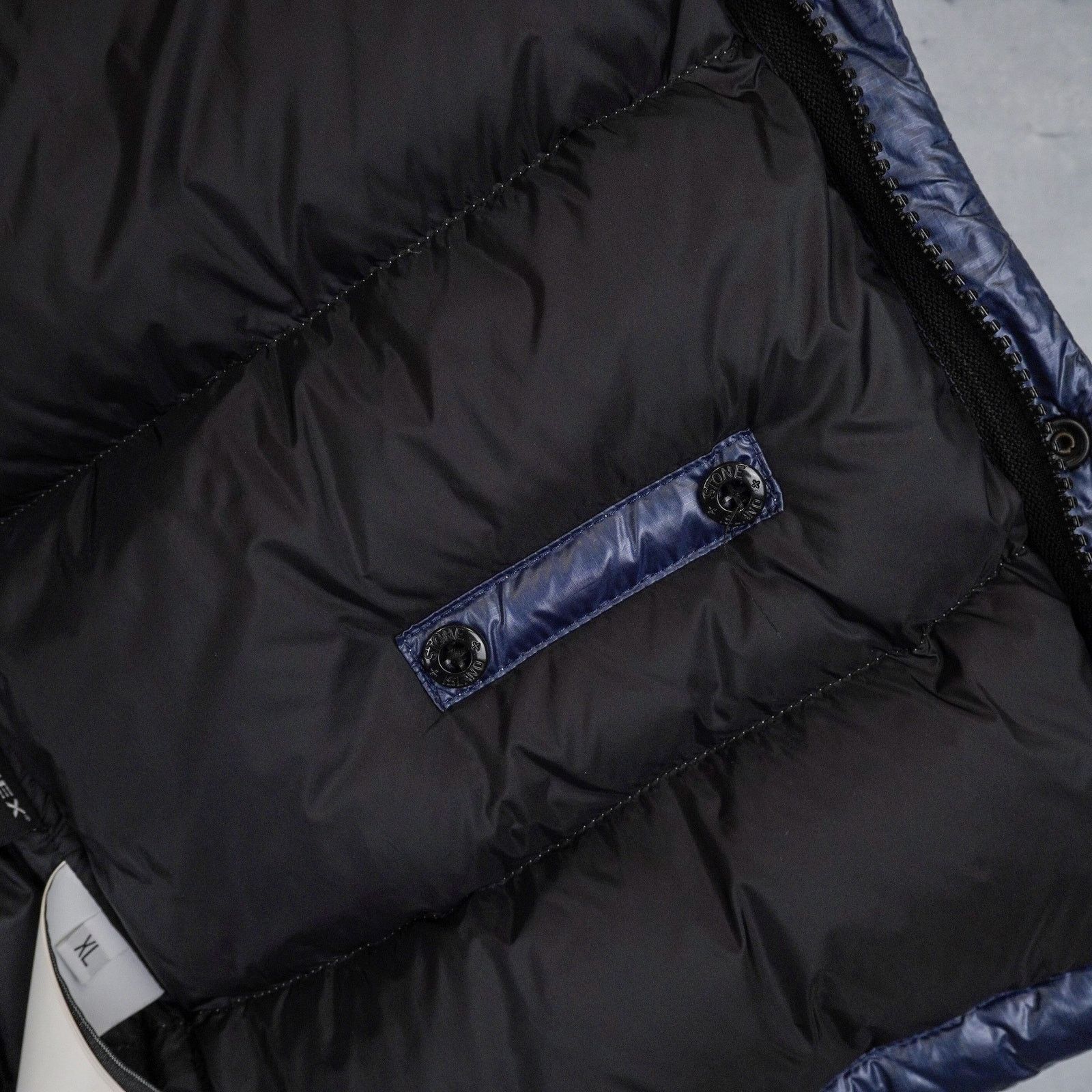 Stone Island Stone island pertex quantum y navy blue down vest jacket Size US XL / EU 56 / 4 - 15 Thumbnail