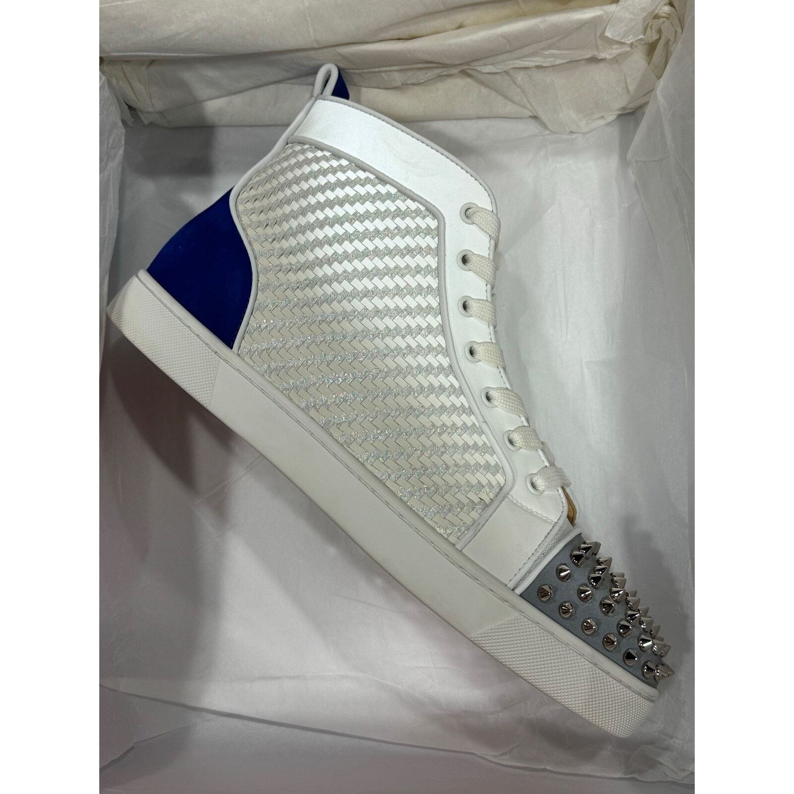 Christian Louboutin Christian Louboutin Lou Spikes Orlato High Top Sneaker Size US 11 / EU 44 - 13 Thumbnail