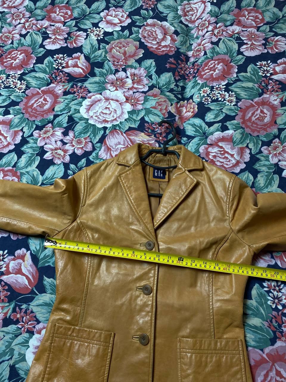 Gap VINTAGE GAP AVANT-GARDE LEATHER Y2K JACKET Size XS / US 0-2 / IT 36-38 - 10 Thumbnail