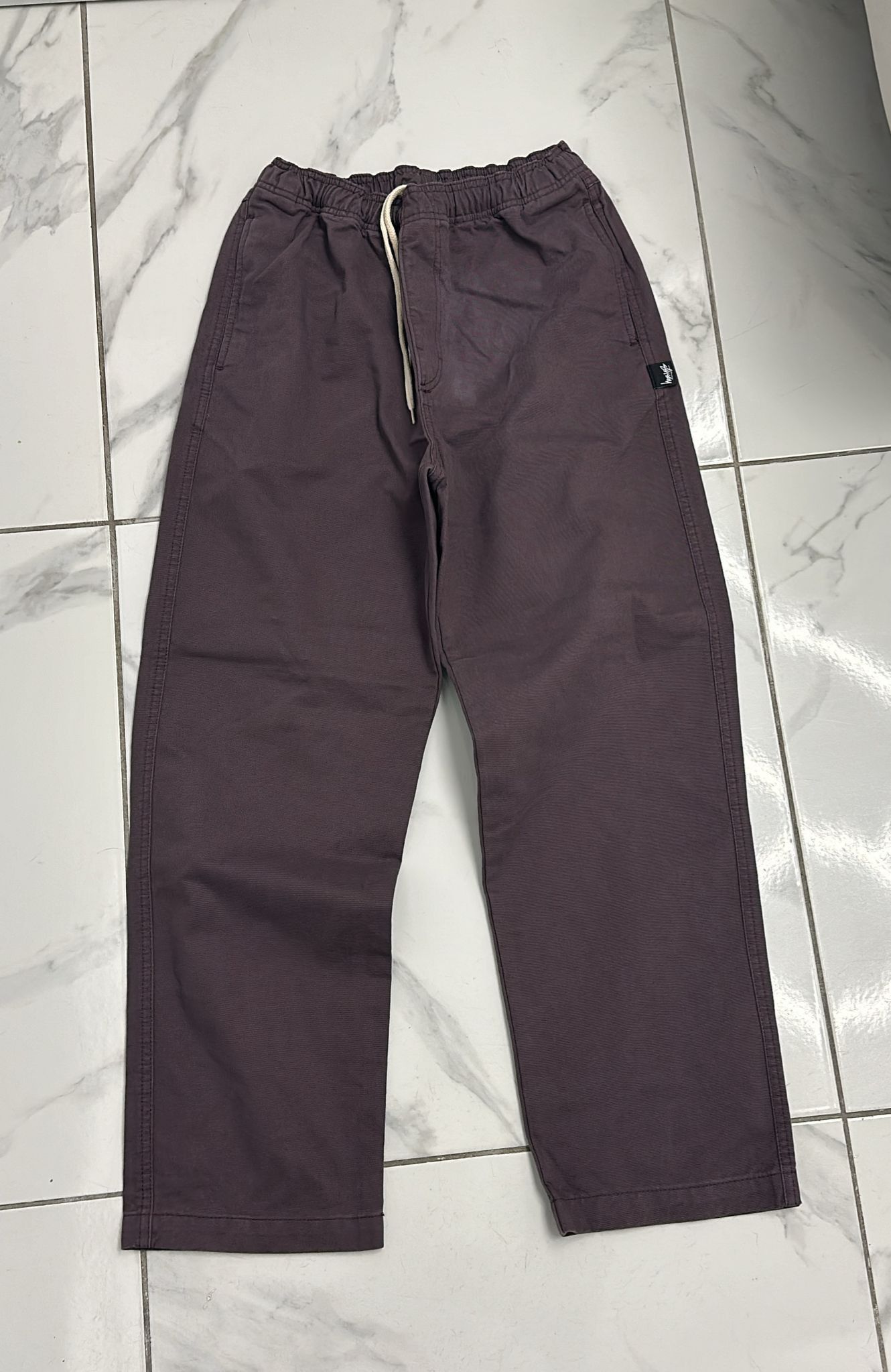 Stussy Stussy Brushed Beach Pant Wine Size Small Size US 30 / EU 46 - 2 Thumbnail