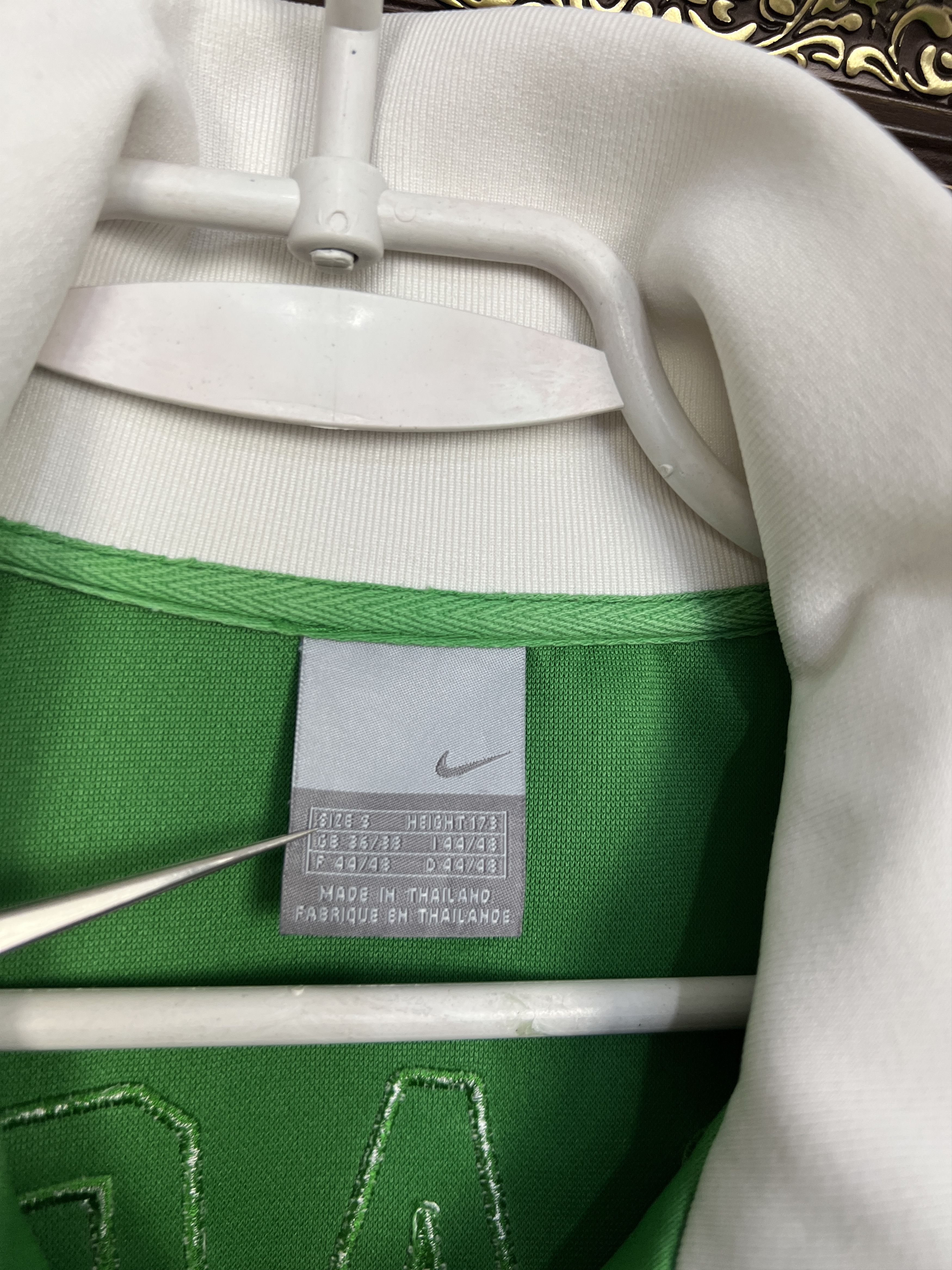 Nike Vintage Brazil Football Jacket Soccer Track Top Zip Rare Size US S / EU 44-46 / 1 - 8 Thumbnail