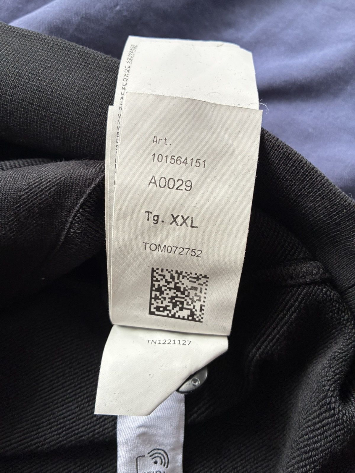 Stone Island Black Stone Island Hoodie Size US XXL / EU 58 / 5 - 5 Thumbnail