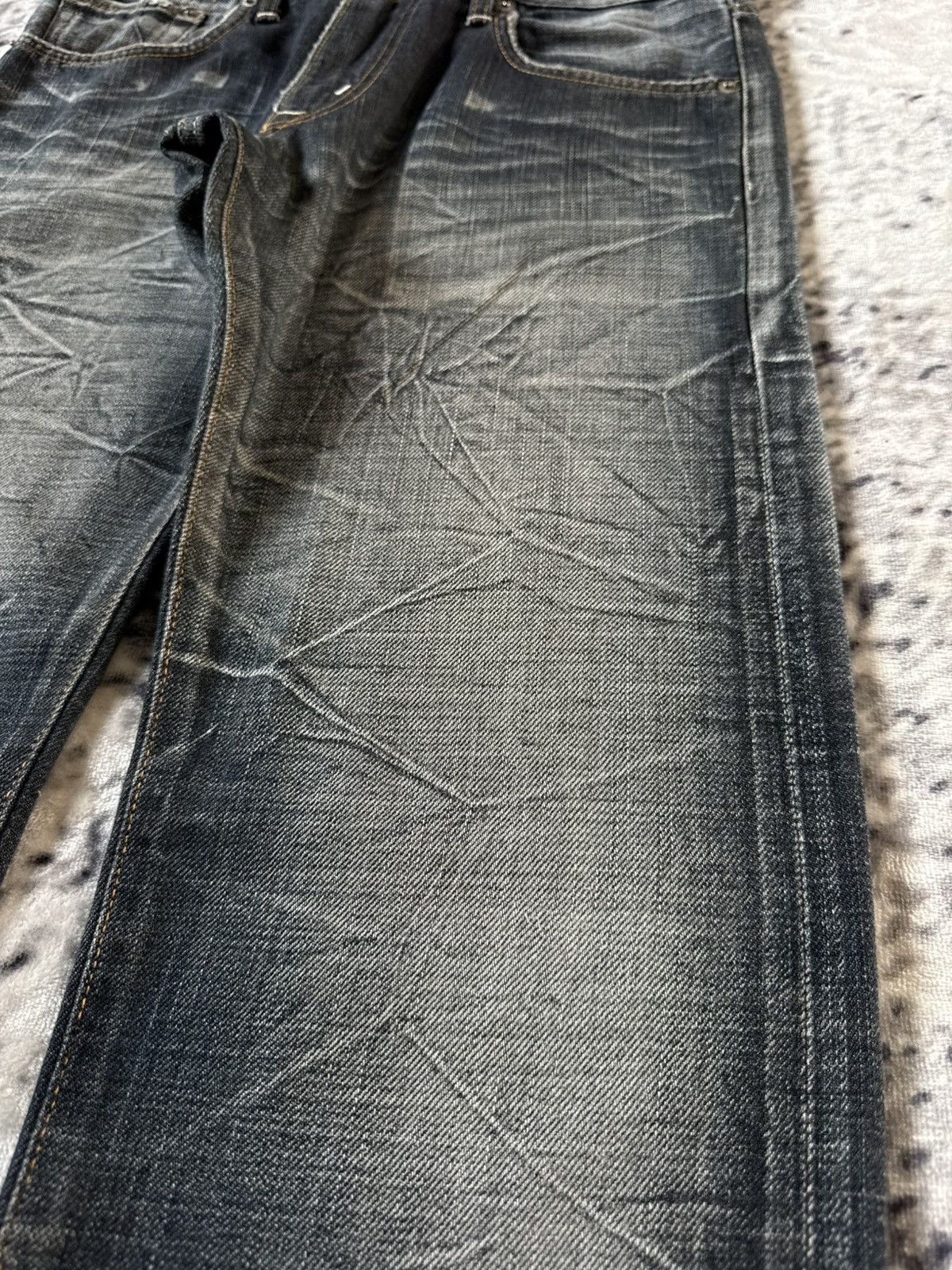 Edwin Edwin 502 Sulfur Denim Shadow Wash Jeans Size US 30 / EU 46 - 8 Thumbnail