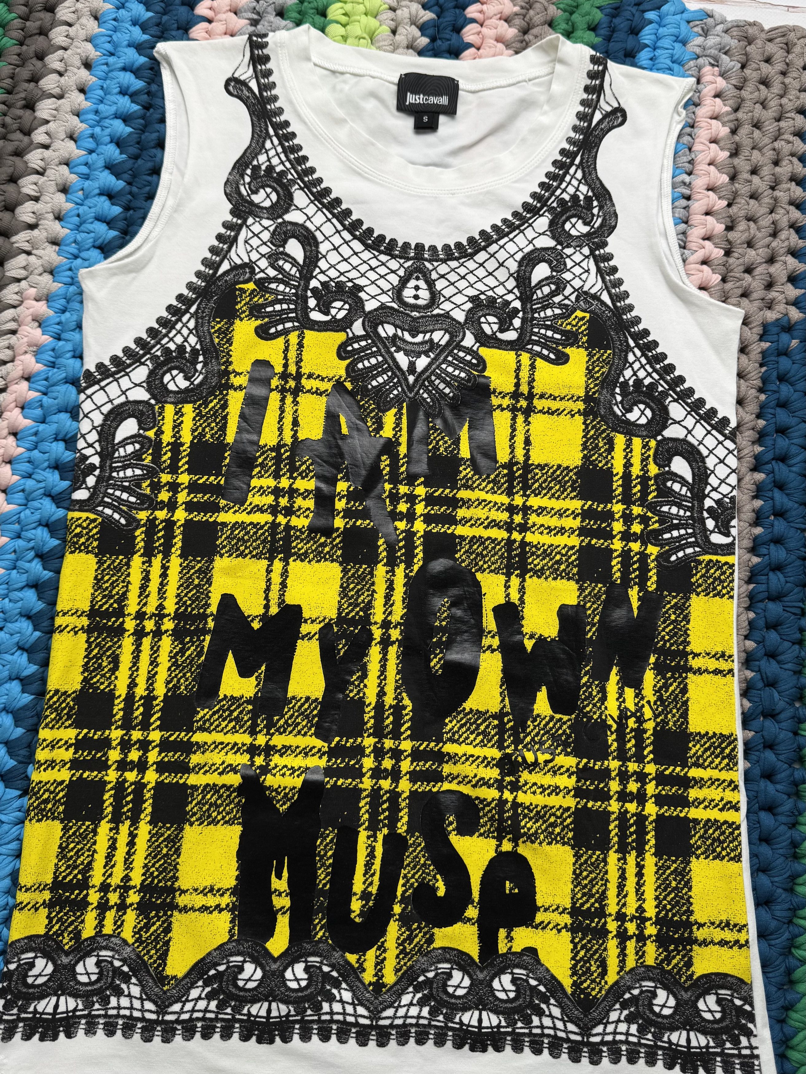 Just Cavalli Just Cavalli Tank Top (V200)(D10) Size S / US 4 / IT 40 - 2 Thumbnail