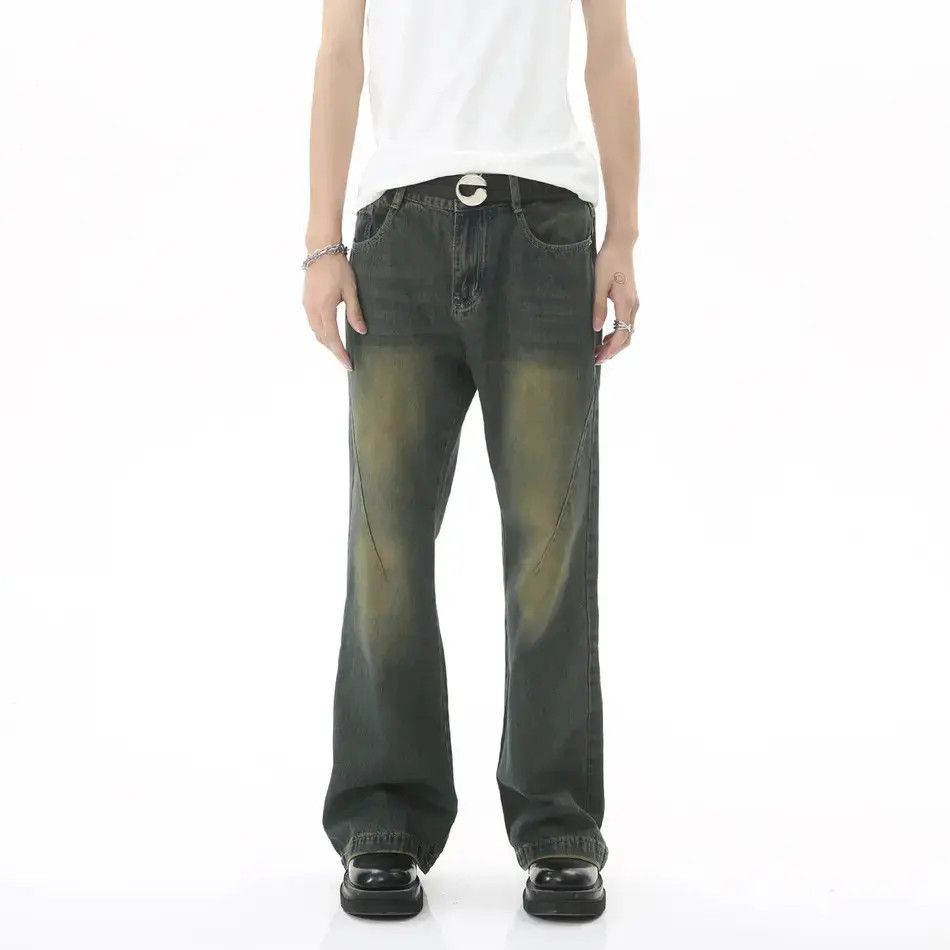 Japanese Brand Retro loose high street casual jeans Size US 32 / EU 48 - 5 Thumbnail
