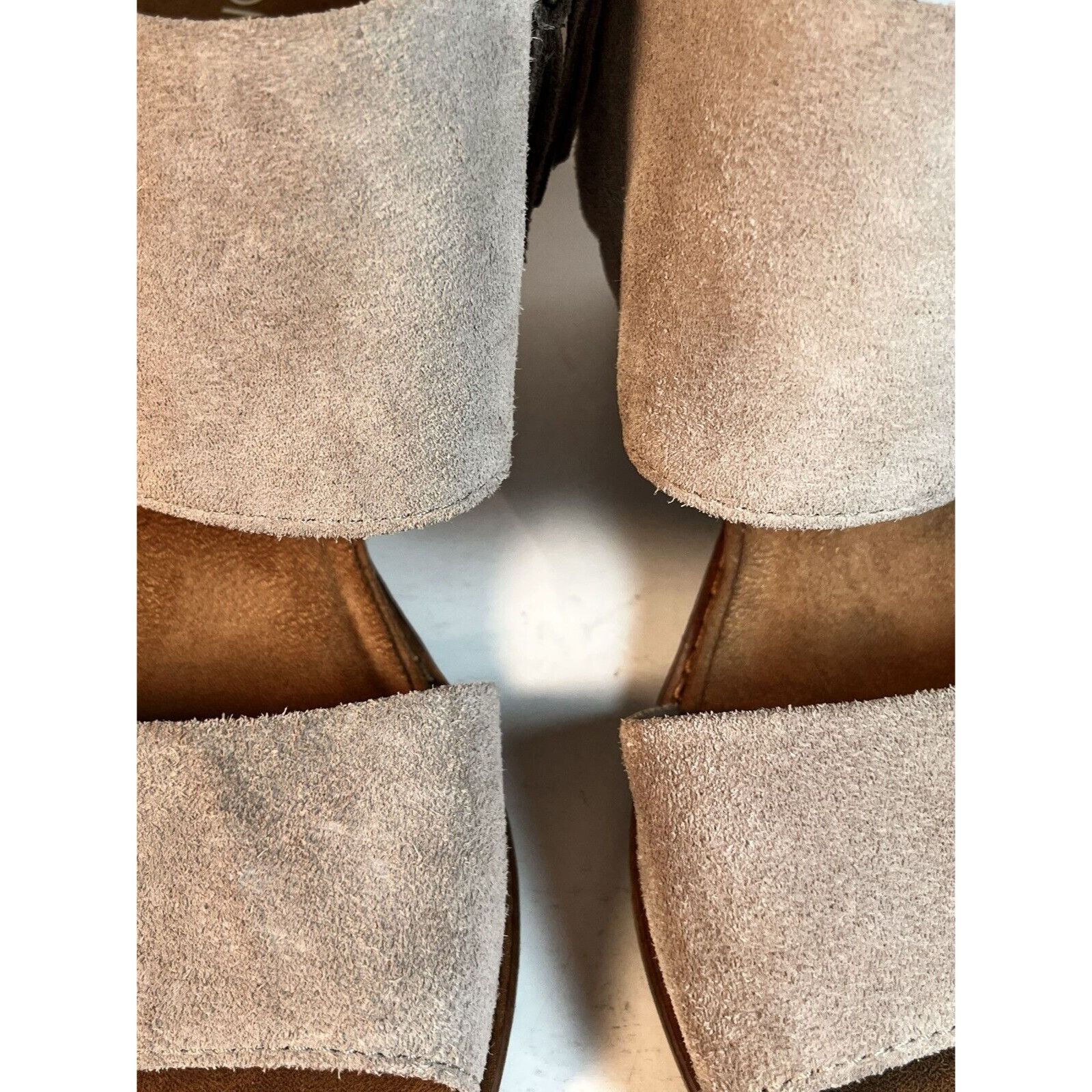 Toms TOMS Suede Majorca Cutout Block Heels Womens Casual Sandals Size US 9 / IT 39 - 5 Thumbnail