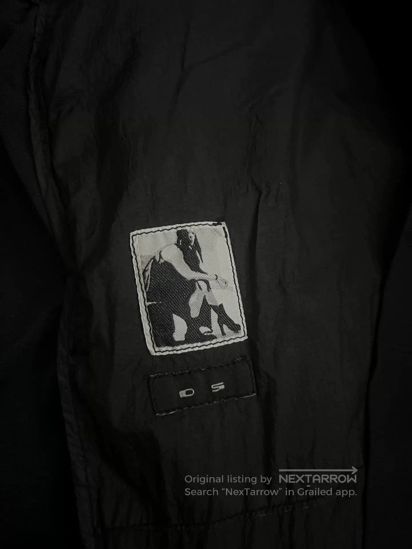 Rick Owens Rick Owens Black Nylon Coat. Size US S / EU 44-46 / 1 - 6 Thumbnail