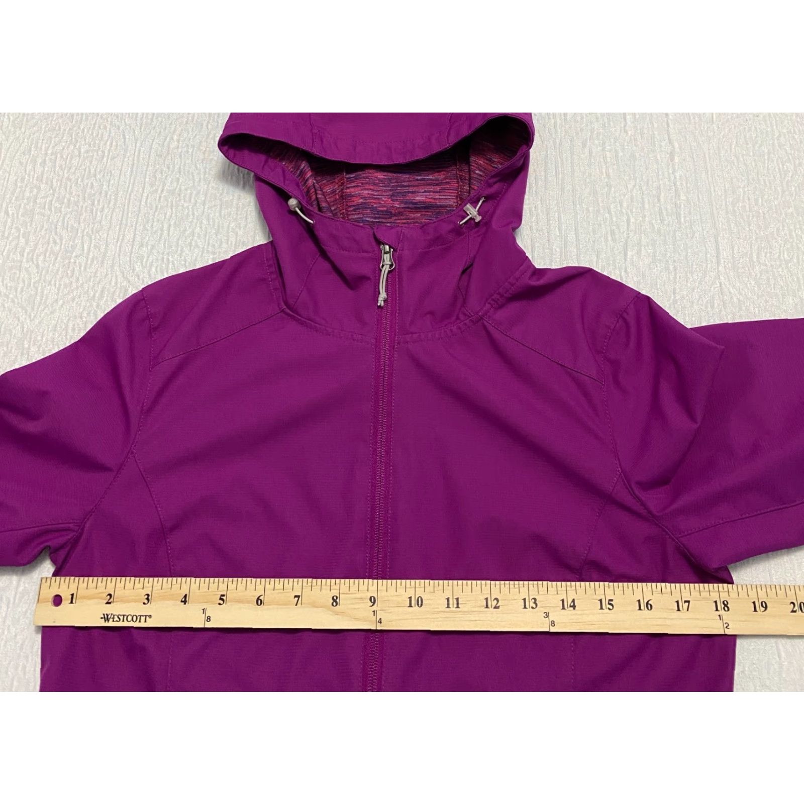 Vintage Hawke & Co Sport Performance Jacket Outerwear Hooded Pockets Women's S Purple Size S / US 4 / IT 40 - 4 Thumbnail